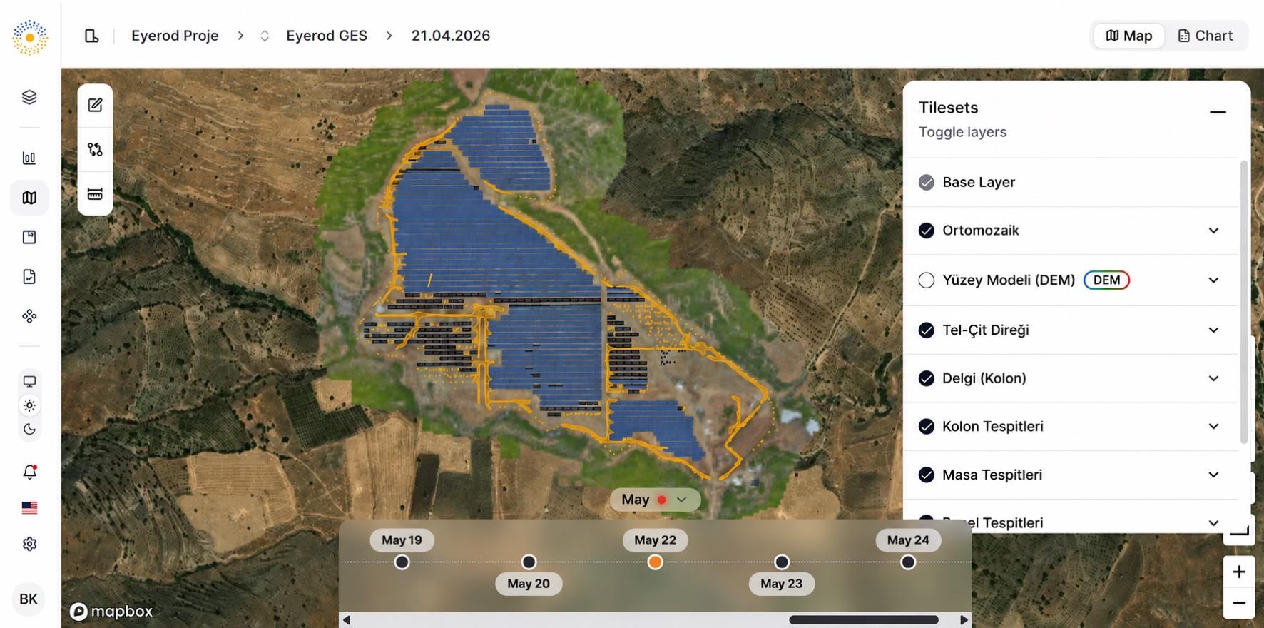 Construction site management platform